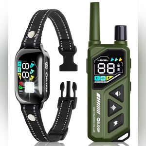 ELOOP Al 2-in-1 Smart Dog Shock Collar 3300FT Remote Training Collar IPX7 NEW